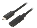 kabel-usb-c-gniazdousb-c-wtyk-1m