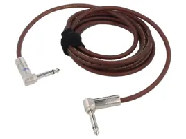 kabel-jack-63mm-2pin-wtyk-katowyz-obu-stron-3m-brazowy
