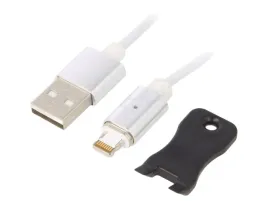 kabel-magnetycznausb-2-0-apple-lightning-wtykusb-a-wtyk-1m