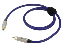 kabel-rca-gniazdorca-wtyk-1m-pokrycie-zlocony-niebieski