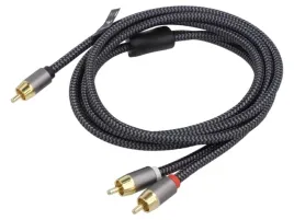 kabel-rca-wtykrca-wtyk-x2-2m-pokrycie-zlocony-czarno-szary