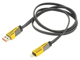 kabel-usb-2-0-1m-czarnyszary-480mbps-tekstylny-65w