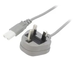 kabel-2x075mm2-bs-1363-g-wtykiec-c7-zenski-pvc-3m-szary
