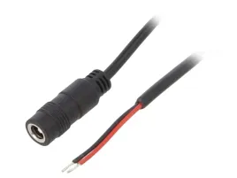 kabel-2x05mm2-przewodydc-55-21-gniazdo-proste-czarny-4m