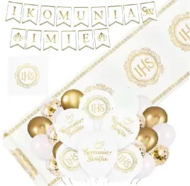 komunia-balony-korale-dekoracje-lux-na-komunie-satyna