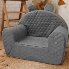 fotelik-dla-dziecka-velvet-plaster-miodu-grafitowy-piankowy-fotelik-dziec