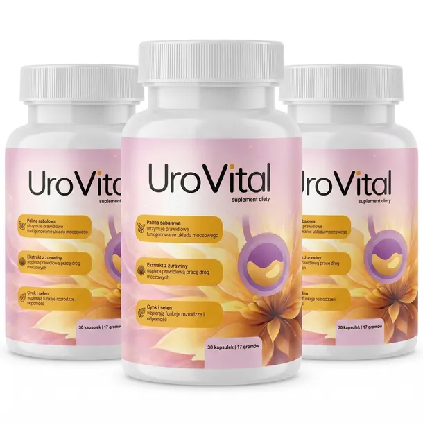 3x UROVITAL [3x30 SZT]+ DARMOWY GRATIS