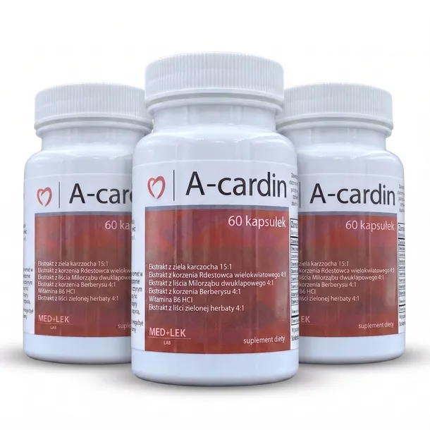 3x A-CARDIN [3x60 SZT]+ DARMOWY GRATIS