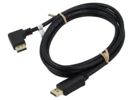 kabel-displayport-wtykdisplayport-wtyk-90-lewo-prawo-pvc