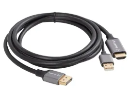 kabel-displayport-wtykhdmi-wtykusb-a-wtyk-pvc-18m-czarny
