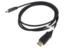 kabel-displayport-wtykhdmi-wtyk-4kuhd-2160p-2m-czarny