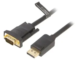 kabel-d-sub-15pin-hd-wtykdisplayport-wtyk-3m-czarny-30awg