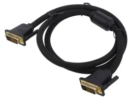 kabel-dvi-d-24-1-wtykz-obu-stron-pvc-tekstylny-3m-czarny