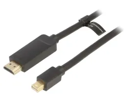 kabel-hdmi-wtykmini-displayport-wtyk-pvc-dl-2m-czarny