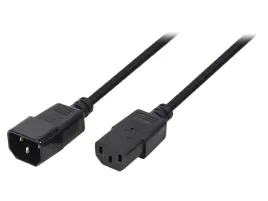 kabel-iec-c13-zenskiiec-c14-meski-3m-czarny-10a-250v