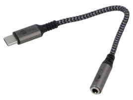 kabel-jack-35mm-3pin-gniazdousb-c-wtyk-015m-czarnyszary