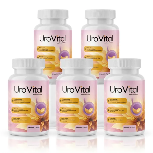 5x UROVITAL [5x30 SZT]+ DARMOWY GRATIS