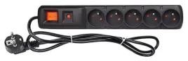 listwa-zasilajaca-acar-f5-15m-czarna