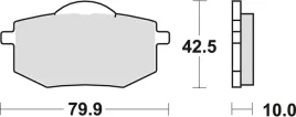 trw-zf-klocki-hamulcowe-kh136-organic-yamaha-xv-535-virago-88-94-przod