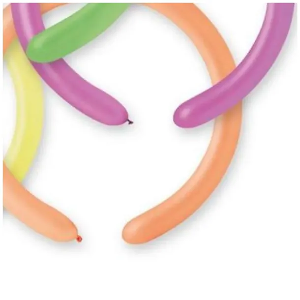 balony-modeliny-fluor-mix-gemar-2-100-szt