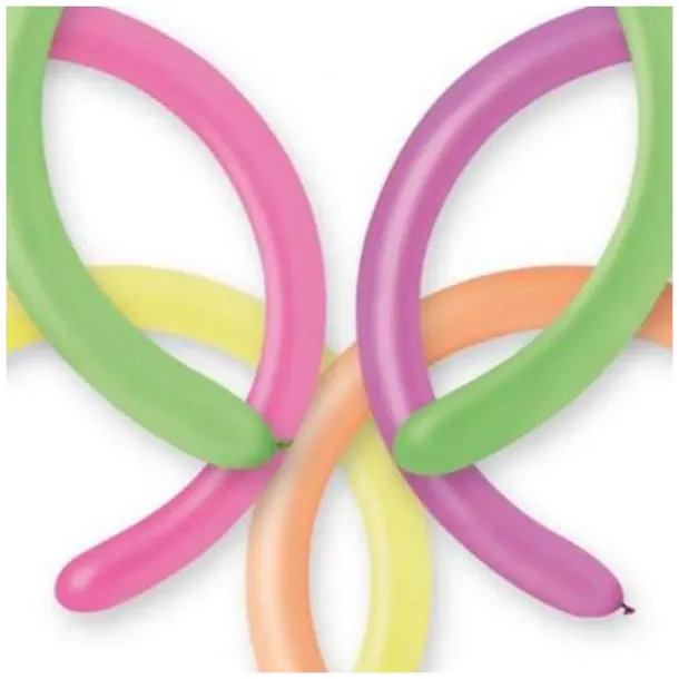 balony-modeliny-fluor-mix-gemar-2-100-szt