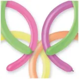 balony-modeliny-fluor-mix-gemar-2-100-szt