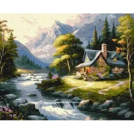 malowanie-po-numerach-dom-w-gorach-40x50cm