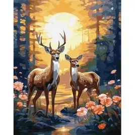 malowanie-po-numerach-wdzieczny-jelen-40x50cm
