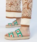 zielone-klapki-espadryle-haftowane-lelis-marka-inna
