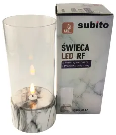 swieca-led-subito-c701-h190-marmur-677