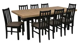 stol-rozkladany-100x200-280cm-8-krzesel-drewnianych-tapicerowane-siedzisko