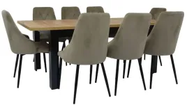 stol-rozkladany-90x160-200-dab-craft-i-8-krzesel-ik-09-welur-kolory
