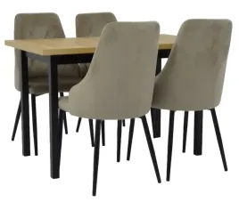 stol-rozkladany-70x120-160cm-i-4-krzesla-ik-09-welur-szary