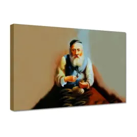 obrazy-30x20-zyd-liczacy-pieniadze