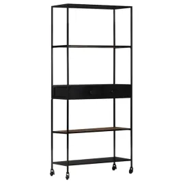 regal-na-ksiazki-80x35x180-cm-surowe-drewno-mango-i-zelazo