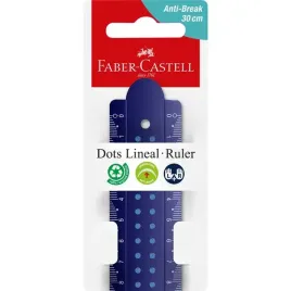 linijka-dots-30cm-mix-faber-castell