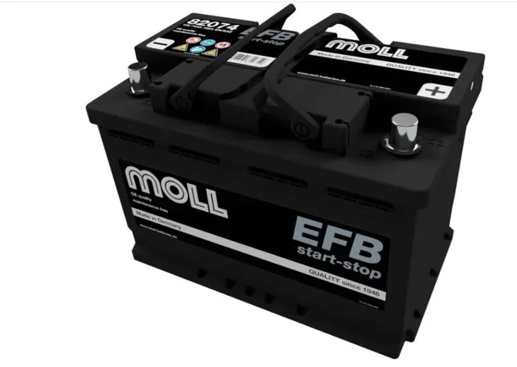 AKUMULATOR MOLL start -strop EFB 74AH 720A P+ RADOM