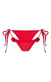 czerwone-bikini-dolne-z-kwiatami-wiazane-prettylittlething-l
