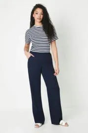 granatowe-proste-spodnie-dorothy-perkins-xl