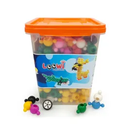 klocki-konstrukcyjne-loowi-zwierzeta-kulki-308-el-loowi-4