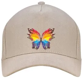 czapka-z-daszkiem-regulowana-kolorowy-motyl-prezent-one-size