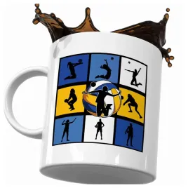 kubek-silhouettes-volleyball-siatkowka-kobiety-gra