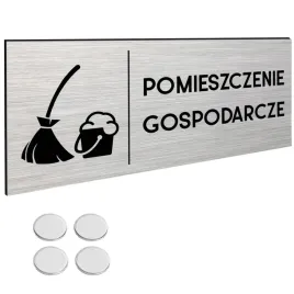 tabliczka-pomieszczenie-gospodarcze-dibond-tablica-na-drzwi-nano-30x11cm