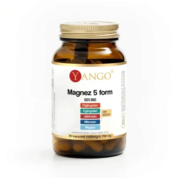 Yango - Magnez 5 form - 90 kapsułek