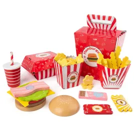 drewniany-zestaw-happymeal-burger-z-frytkami