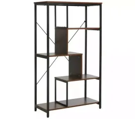 regal-net-b-czarny-mat-ciemny-orzech-industrialny-loft-salon