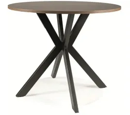 stol-okragly-talia-ii-fi90-czarny-orzech-nowoczesny-salon-kuchnia