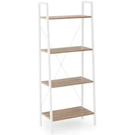 regal-narvik-reg2-bialy-dab-sonoma-salon-minimalistyczny-loft
