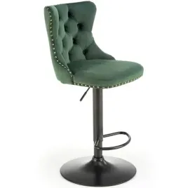 hoker-h-117-84cm-czarny-ciemny-zielony-glamour-salon-kuchnia-jadalnia