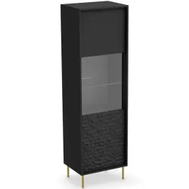 regal-bullet-w1-zloty-czarny-salon-sypialnia-glamour-loft